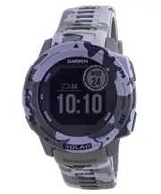 Garmin Instinct Solar Tactical Edition Lichen Camo Silicone Band Sport Watch
