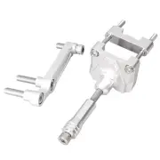 For Kawasaki Ninja 250R EX250 2008-12 Silver Steering Damper Stabilizer Bracket