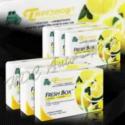 6 X Tree Frog Lemon Limon Natural Extreme Car Air Freshener Fresh Box Universal (for: Subaru)