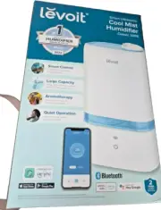 LEVOIT 1 Gal. Smart Ultra-Sonic Cool Mist Tabletop Humidifier and Diffuser