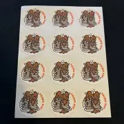 Vintage 80’s Trend Matte PANCAKES Scratch & Sniff Sticker Sheet Rare & HTF