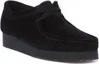 Clarks Originals Wallabee Lace Up Shoes Black Suede Womens UK Size 3 - 12