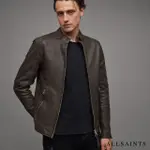 【ALLSAINTS】CORA 經典復古簡約純羊皮皮衣外套-棕 ML044Z(常規版型)