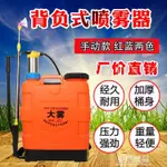 20升手動噴霧器農用手壓式打農藥機背負式電動噴霧器消毒防疫噴壺 {好物優選生活館}