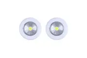 2 Pcs Brillar Wireless Peel n Stick Lights with COB LED Technology