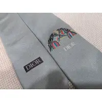 在飛比找蝦皮購物優惠-Dior homme DIOR 刺繡領帶