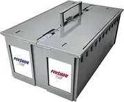 BCW 2-Row Graded Collectible Card Bin - Gray | Stackable, Acid-Free Plastic Trading Card Box | Customizable Card Storage with Additional Partitions | Compatible with PSA, BGS, SGC, CSG, HGA (Single)