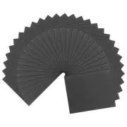 30pcs Sandpaper 240 Grit Hook and Loop Backing Abrasive Wet Dry Sanding Sheets