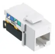Hubbell NSJ5ELA Netselect Modular Voice/data Jack Category 5e Light Almond