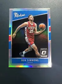 在飛比找Yahoo!奇摩拍賣優惠-2016-17 Donruss Optics Ben Sim