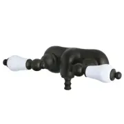 Kingston Brass CC45T5 3-3/8" Wall Mount Tub Faucet, Bronze