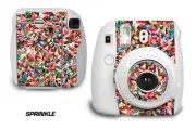 Custom Skin Sticker Wrap Decal For Fujifilm Instax Mini 8 Instant Camera SPRINKL