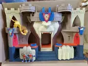 Imaginext Lions Den Castle Medieval Fisher Price Playset Lights & Sounds WORKS!