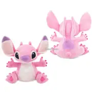 Lilo & Stitch 14" PINK ANGEL Plush Alien Dog Stuffed Doll Disney Store 2017 NWT