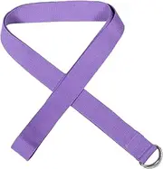 Anneome Soft Yoga Stretching Strap Webbing D-buckle for Yoga Resistance Training