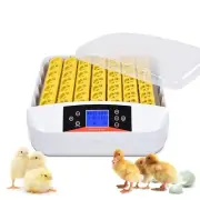 Egg Incubator ，56 Eggs Fully Automatic Egg Incubator with LED Lighting Au