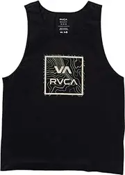 [RVCA] Topo Two Tank - Black