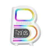 B Shape Speaker LED Fast Bluetooth Speaker RGB Atmosphere Music8730