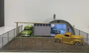 Built from Scratch 1:43 Scale Quonset Hut Building Miniature Art Diorama