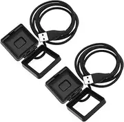 eMagTech 2Pcs Smart Watch 5v Charger Cable Compatible with Fitbit Blaze Charging Cable Replacement Smartwatch Charging Wire Stand 1m