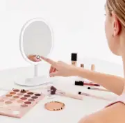 LED Mirror with Magnetic Mini Mirror Touch sensor switch control Re chargeable