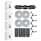 17PCS Main Brush Accessories Set For Ecovacs Deebot X2 / X2 Pro Robot Vacuums