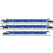 ATLAS HO MASTER THRALL 53' ARTICULATED WELL CAR TTX XBRAN #888737 PN 20006623