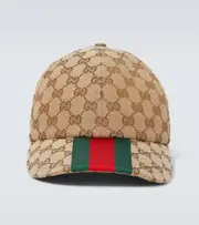 [Gucci] Gucci GG canvas baseball cap XL beige