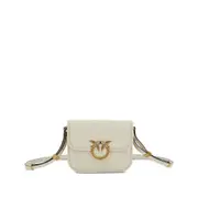 [Pinko] Pinko Mini Love Box Shoulder Bag ONE SIZE WHITE