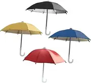 [NOLITOY] 4pcs Motorcycle Umbrella Phone Sunshade Outdoor Sun Shield with UV Protection Design for Mobile Devices