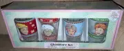 NEW The Golden Girls 16 Oz Pint Glassware (4 Set) Holiday Christmas Characters