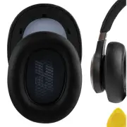 Geekria Protein Leather Ear Pads for JBL Lifestyle E65BTNC Headphones (Black)