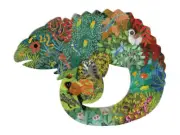 NEW Djeco Jigsaw Children's Puzzles Chameleon Puzzle Art 150 pieces