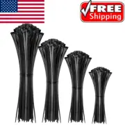 Cable Zip Ties,400 Pack Black Zip Ties Assorted Sizes 12+8+6+4 Inch,Multi-Purpos