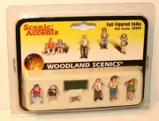 WOODLAND SCENICS -FULL FIGURED FOLKS (HO Scale) - A1845 - NEW