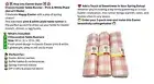 Table Runner 50"(L)x 12"(W) Plaid Pink/White Pack of 3