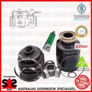 Front Axle Cv Joint Kit, Drive Shaft Suit SUBARU Forester 2.0 S Turbo AWD (SF5) (for: Subaru)
