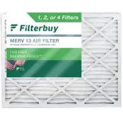 Filterbuy 16x20x5 Air Filters, AC Furnace Replacement for Honeywell (MERV 13)
