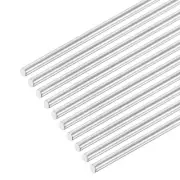 16pcs 304 Stainless Steel Round Rods 1.5mm x 240mm for RC DIY Craft Tool