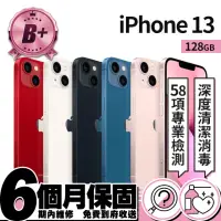 在飛比找momo購物網優惠-【Apple】B+ 級福利品 iPhone 13 128G(