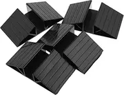 Yardenfun Reinforcement Base for Dog Panel Gate Triangle Support Feet Pcs Stabilizer for Freestanding Pet Fence Easy to Install