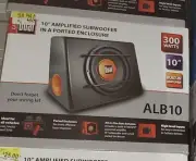 Dual Electronics ALB10 10in Subwoofer with Box