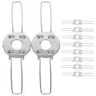 10 Pcs Spring Clips Shade Holders Lamp Lampshade Clamps for Pendant Light