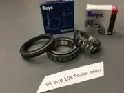 9/10k Dexter trailer bearings & seal *Heavy Duty* Made in Japan Koyo Bearings