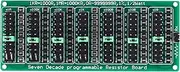 7 Decade 1R - 9999999R Programmable SMD Resistor Slide Resistor Board Step Accuracy 1R 1% 1/2 Watt Module 200V