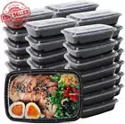 50-Pack 32oz Meal Prep Containers - BPA-Free, Reusable, Microwave & Freezer Safe