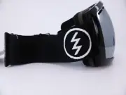 Electric Snow Goggles EG2 Gloss Black - Blue/Silver Chrome Lens w/ Hard Case