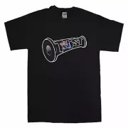 TWIST GEAR LOGO MX MTB BMX ACTION SPORTS AUSSIE FLAG T SHIRT BLACK ADULT X SMALL