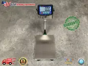 100 lb x .001 lb Digital Floor 12"x16" Bench Scale Platform 50 kg x .004 kg