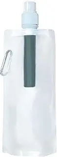 Carbon Filter Foldable Water Bag - Carbon Field Water Drinking Filter | Outdoor Survival Waterfilter Equipment for Hiking, Camping, Travel, Climbing